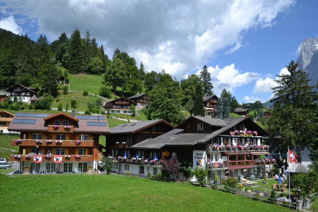 Hotel Caprice - Grindelwald Exteriör bild